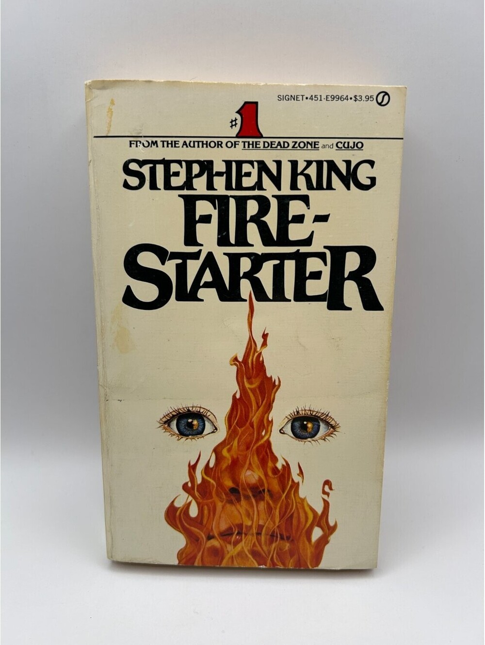 Stephen King Firestarter Paperback Catalog Number E9964 1980s Reprint